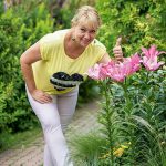 Arina Sharapova e flores